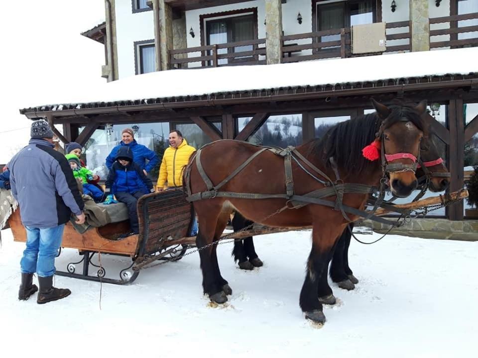 Casa Bradet Pensionat Întorsura Buzăului Exteriör bild